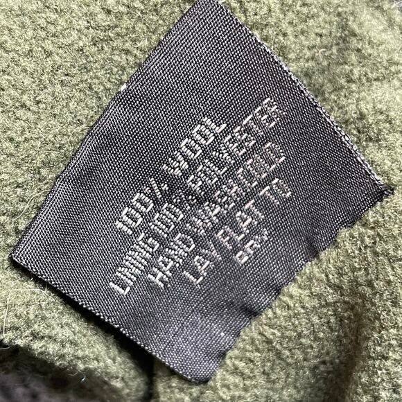 Wool Everest Wool Knit Visor Green - Picture 6 of 7